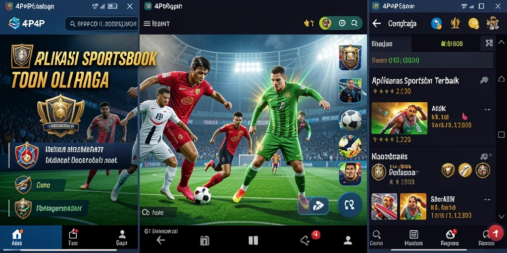 Screenshot utama 4P4P menampilkan pengalaman taruhan yang seru dan interaktif.