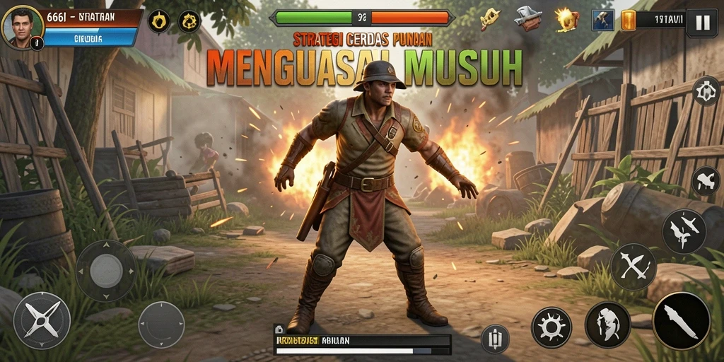 Tampilan gameplay seru dan menantang di 666I.