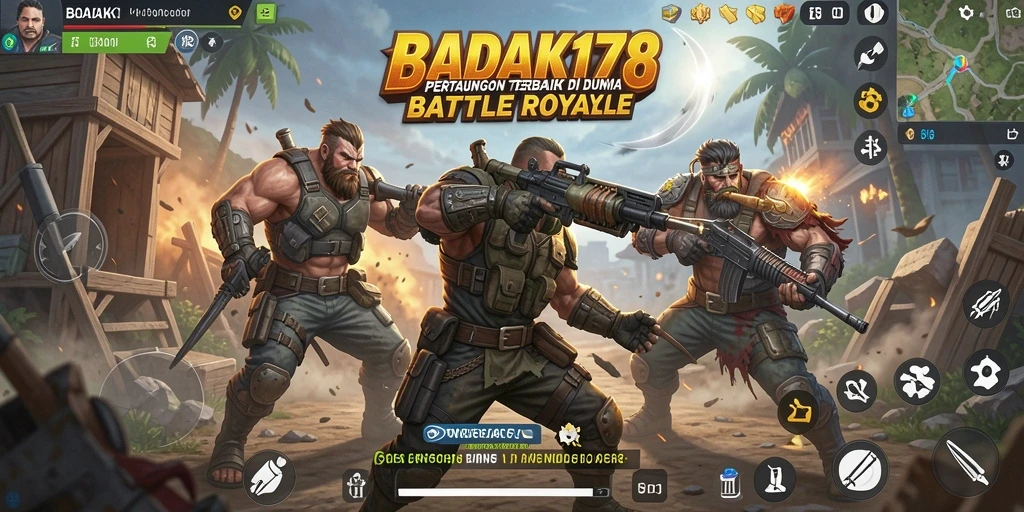 Tampilan menarik dari gameplay seru BADAK178.