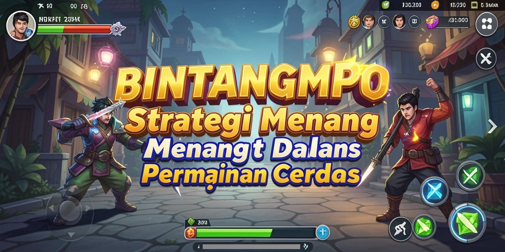 Tampilan gameplay BINTANGMPO yang menarik dan strategis.