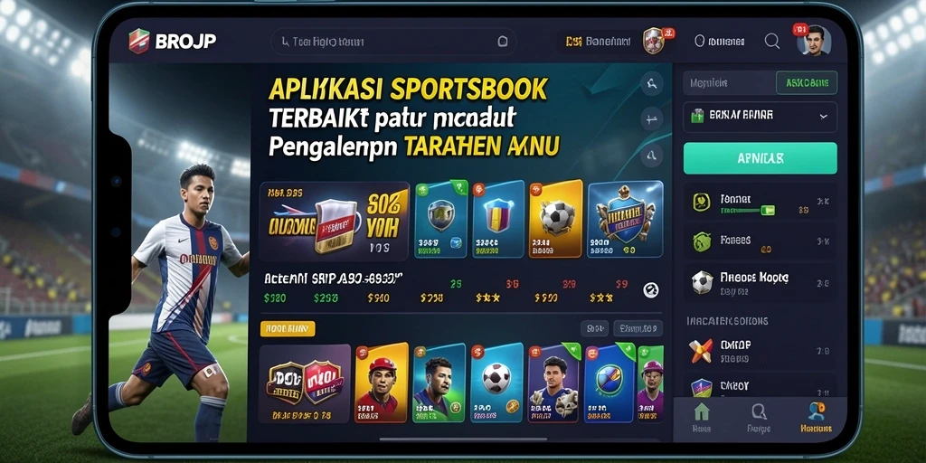 Tampilan gameplay menarik dari aplikasi Sportsbook BROJP.