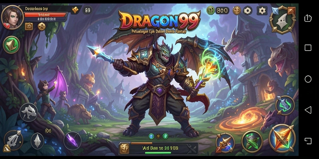 Gameplay seru dalam dunia fantastis DRAGON99 yang penuh petualangan.