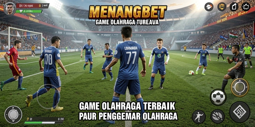 Screenshot MENANGBET menampilkan gameplay seru dengan berbagai cabang olahraga.