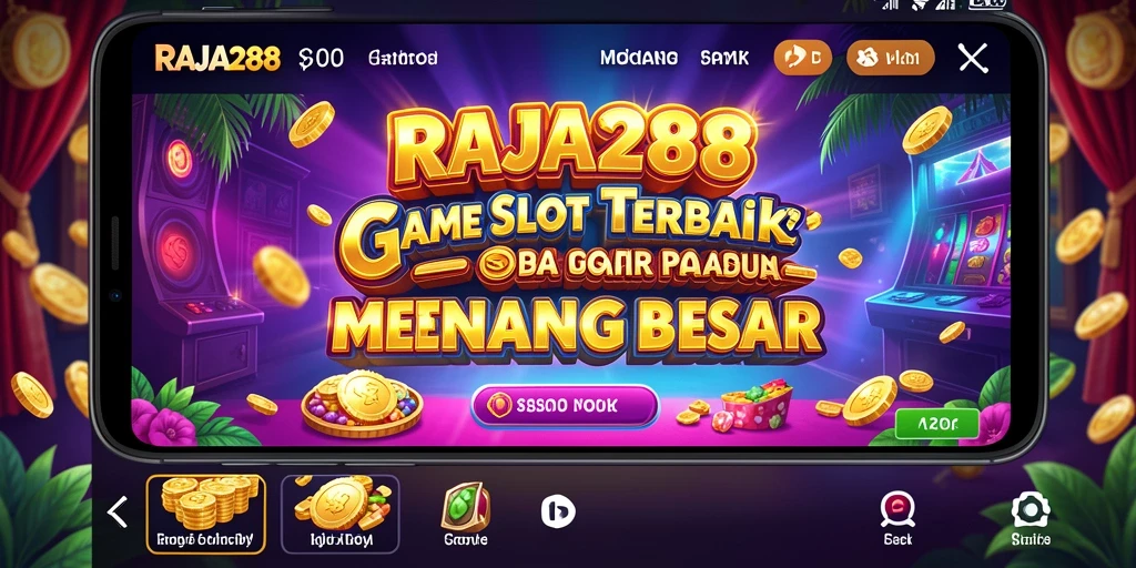 Tampilan menarik dari gameplay Slot RAJA288.