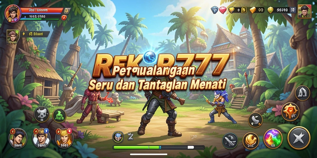 Gameplay seru dalam petualangan REKOR777 yang menantang.