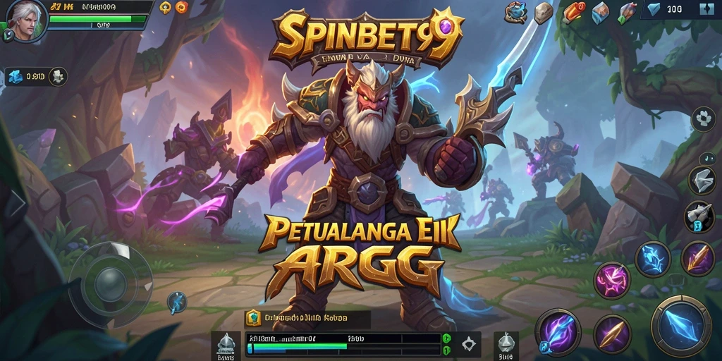 Tampilkan aksi seru dalam gameplay ARPG SPINBET99.