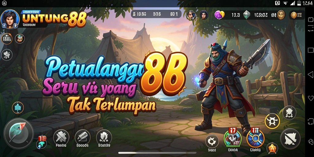 Tampilan gameplay seru dari UNTUNG88 yang memikat.