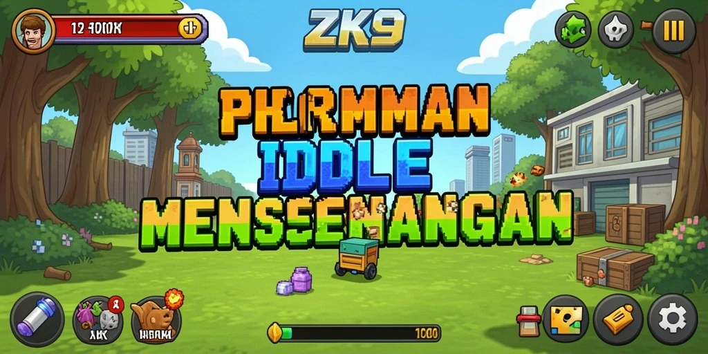 Screenshot gameplay ZK9 menunjukkan aktivitas pengelolaan kerajaan yang menarik.